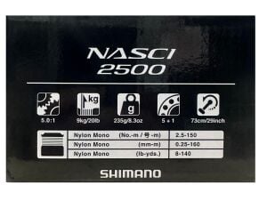 Shimano Nasci FD 2500 Spin Olta Makinesi