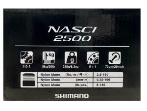 Shimano Nasci FD 2500 Spin Olta Makinesi