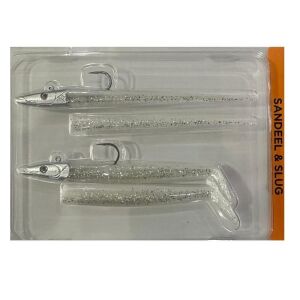 Savage Gear Sandeel and Slug 10cm 10g Silikon Yem Seti Real Pearl