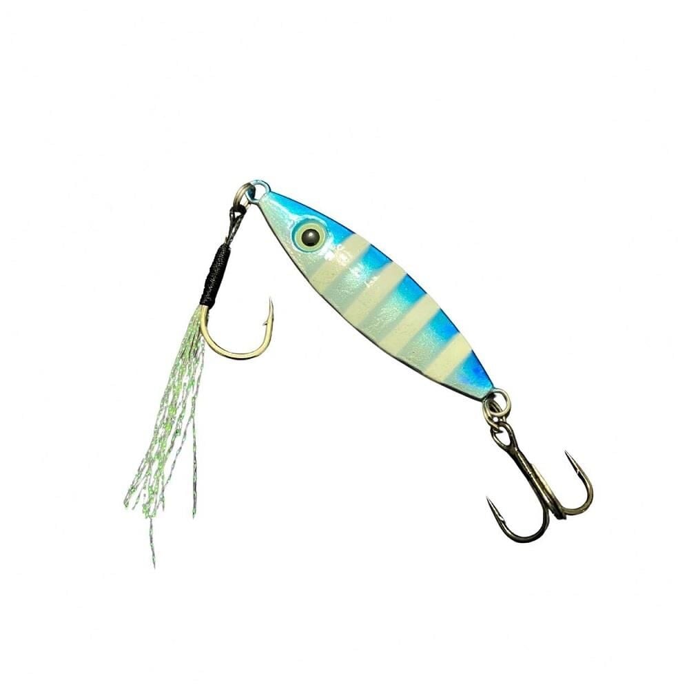 Powerex Diablo 10gr 5cm Jig Yem Renk Blue Zebra Glow