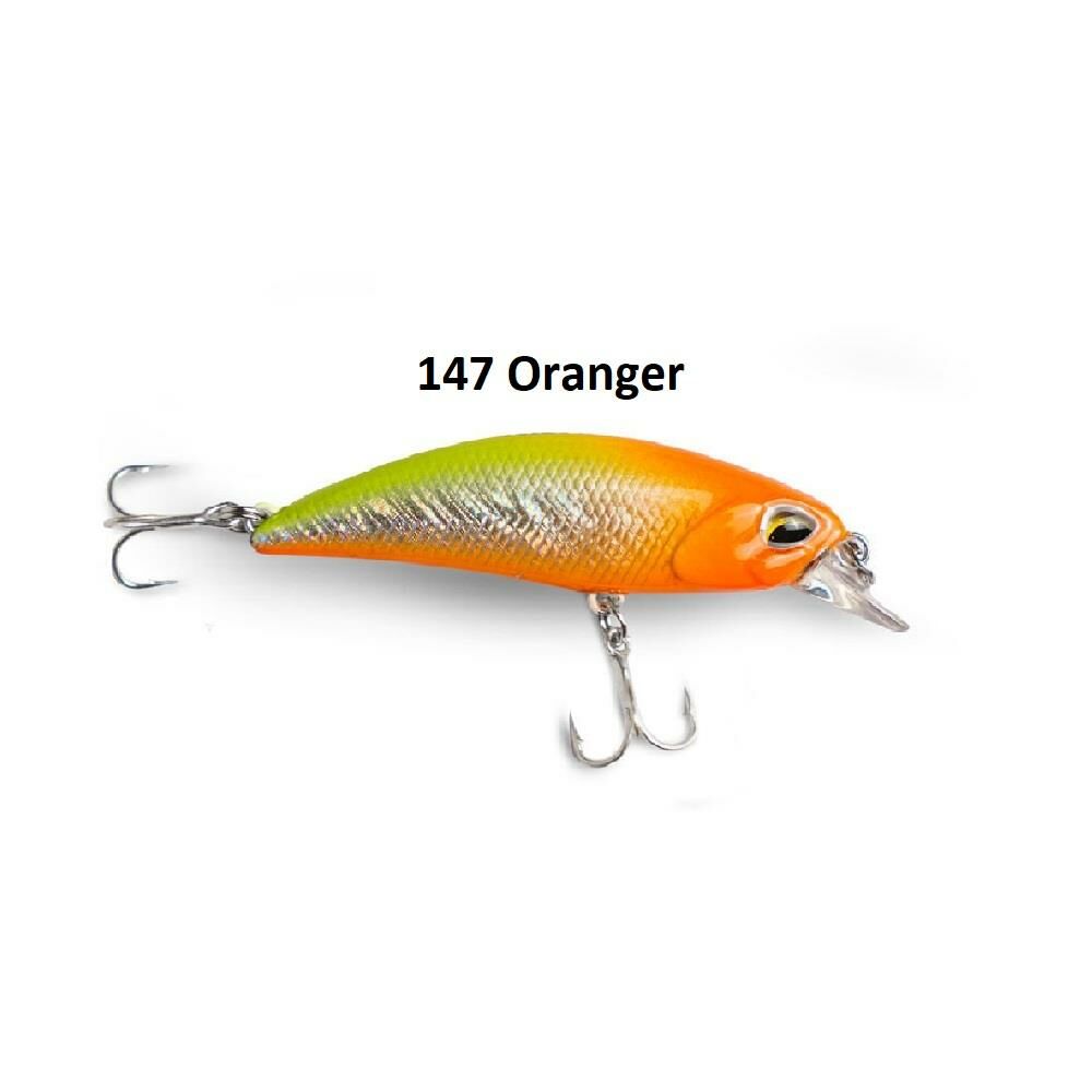 Fujin Ziggy S50 5cm 3.6gr 40-100cm Dalar LRF Maket Balık 147 Oranger