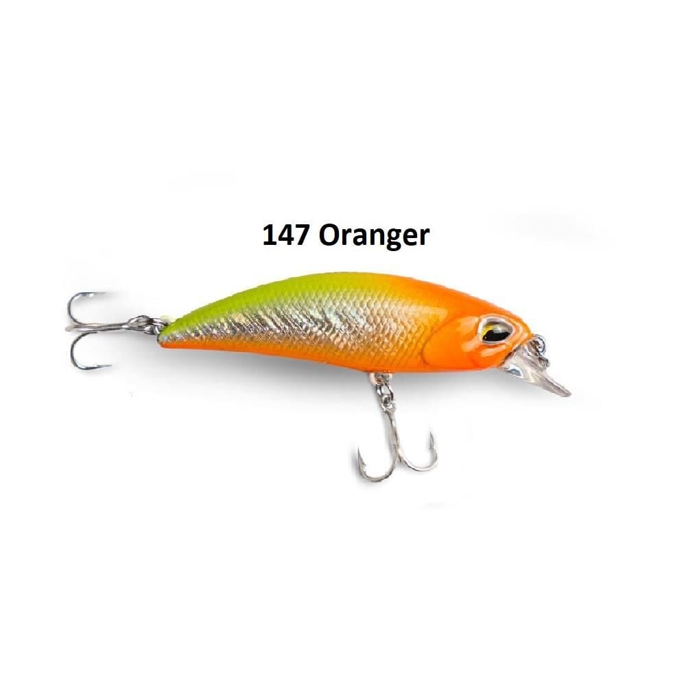 Fujin Ziggy S50 5cm 3.6gr 40-100cm Dalar LRF Maket Balık 147 Oranger