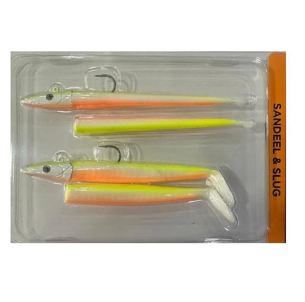 Savage Gear Sandeel and Slug 10cm 10g Silikon Yem Seti Lemon Back