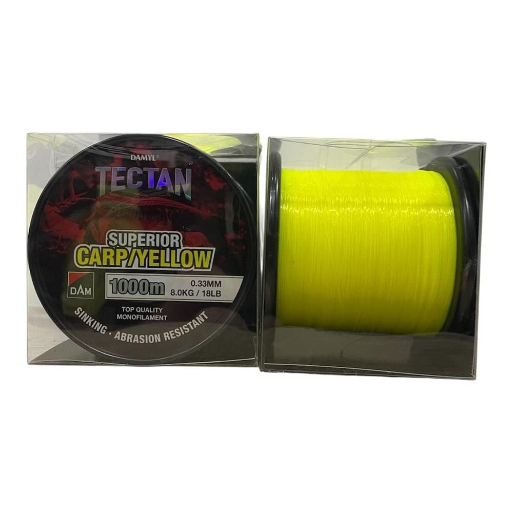 Dam Damyl Tectan Süperior Carp 1000mt 0.33mm Sazan Misinası Sarı