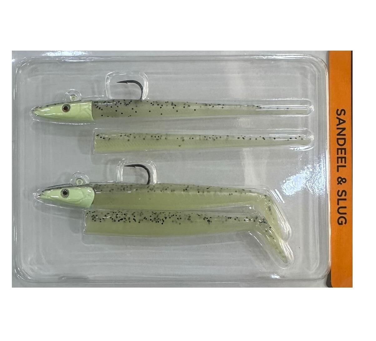 Savage Gear Sandeel and Slug 10cm 10g Silikon Yem Seti Glow