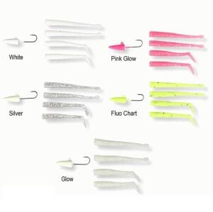 Savage Gear LRF Mini Sandeel Kit 25 Adet Silikon Yem Seti