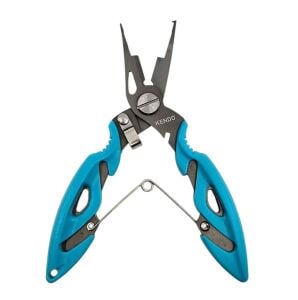 Kendo 5 inch 12.3cm Micro Split Ring Pliers İp Kesme ve Halka Açma Pensesi