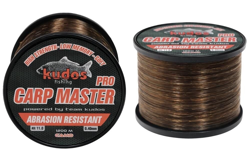 Kudos Carp Master Pro 1200mt 0.40mm Bobin Sazan Misinası Camo