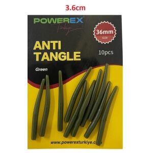 Powerex 3.6cm Anti Tangle Dolaşma Önleyici Haki 10 Adet