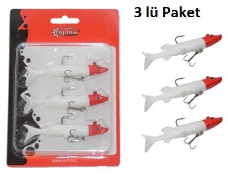 Captain 3066 Pluse Soft 10cm 16gr Silikon Yem Color:1