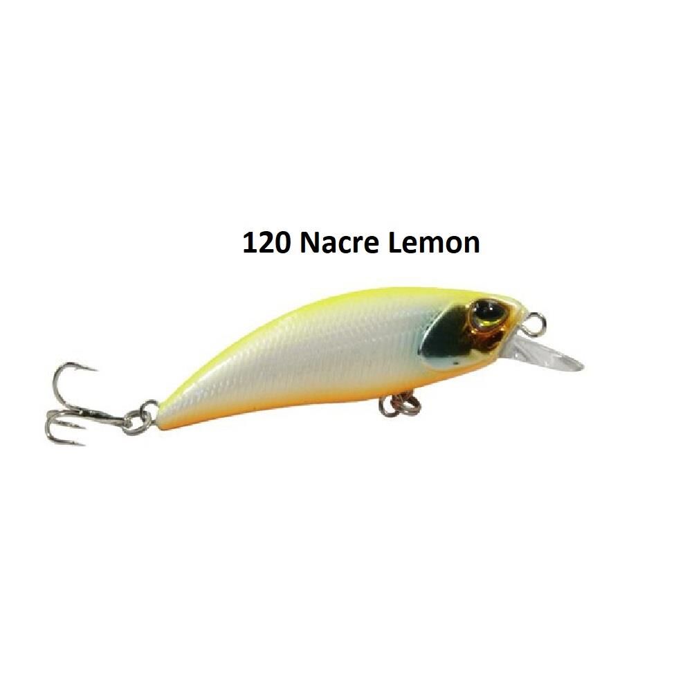 Fujin Ziggy S50 5cm 3.6gr 40-100cm Dalar LRF Maket Balık 120 Nacre Lemon