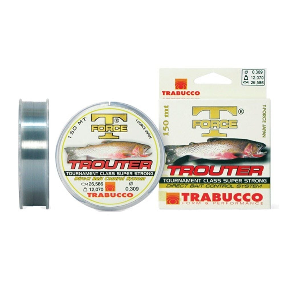 Trabucco T-Force Trouter 150m Monofilament Misina