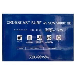 Daiwa Crosscast S20 45 SCW 5000 C QD Surf Olta Makinesi