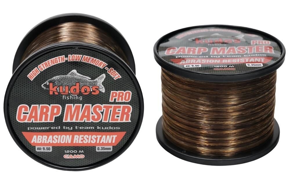 Kudos Carp Master Pro 1200mt 0.35mm Bobin Sazan Misinası Camo