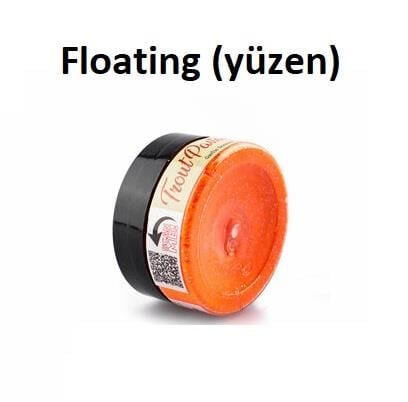 Seagame Trout Pasta Simli Sarımsaklı Alabalık Hamuru 50gr Orange