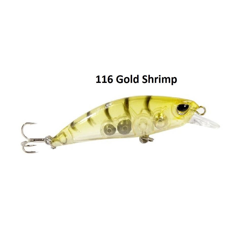 Fujin Ziggy S50 5cm 3.6gr 40-100cm Dalar LRF Maket Balık 116 Gold Shrimip