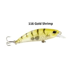 Fujin Ziggy S50 5cm 3.6gr 40-100cm Dalar LRF Maket Balık 116 Gold Shrimip