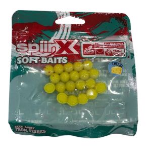 SpiinX 10mm Silikon Balık Yumurtası Peynir Aromalı Glow Lemonade 20 Adet