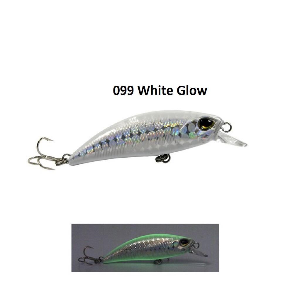 Fujin Ziggy S50 5cm 3.6gr 40-100cm Dalar LRF Maket Balık 099 White Glow