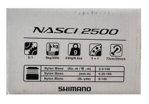 Shimano Nasci FC 2500 Spin Olta Makinesi