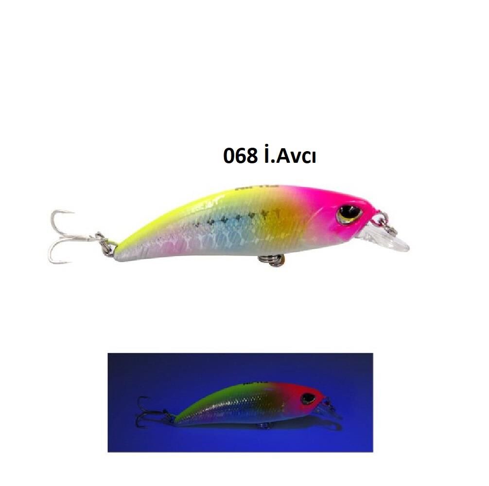 Fujin Ziggy S50 5cm 3.6gr 40-100cm Dalar LRF Maket Balık 068 İ.Avcı