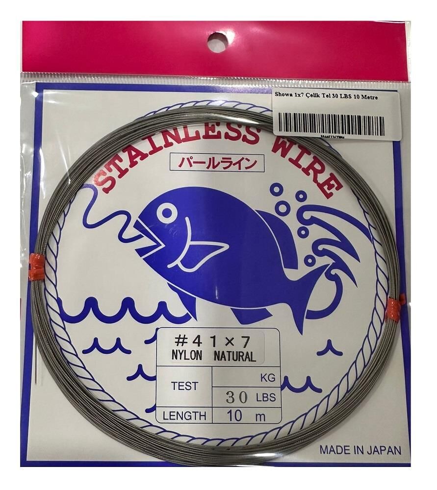 Showa 1x7 Çelik Tel 30 LBS 10 Metre