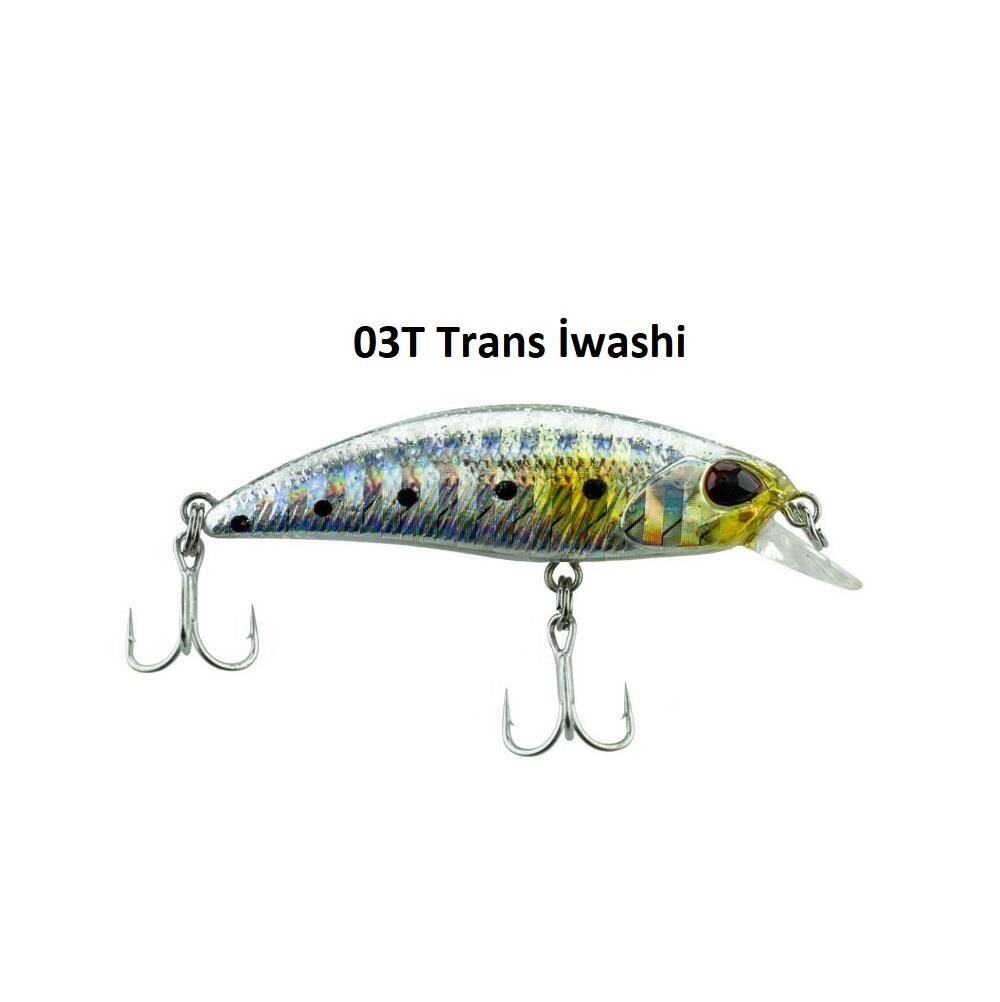 Fujin Ziggy S50 5cm 3.6gr 40-100cm Dalar LRF Maket Balık 03T Tranw İwashi