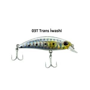 Fujin Ziggy S50 5cm 3.6gr 40-100cm Dalar LRF Maket Balık 03T Tranw İwashi