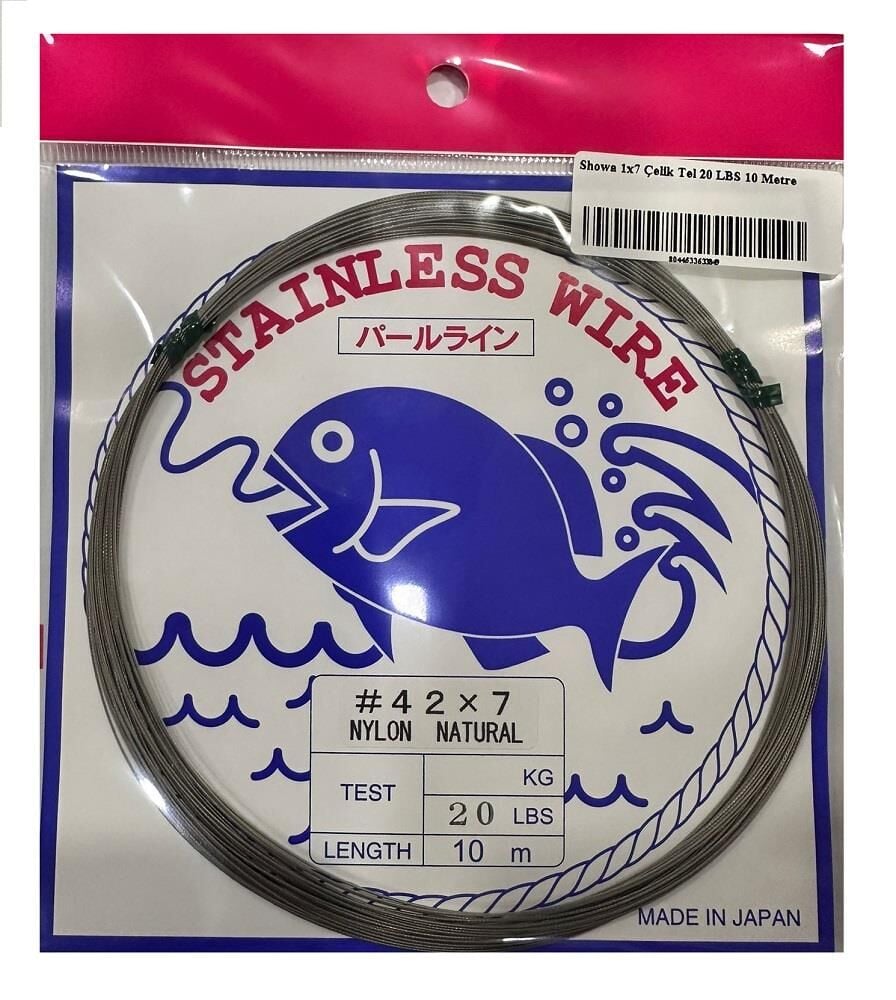 Showa 1x7 Çelik Tel 20 LBS 10 Metre