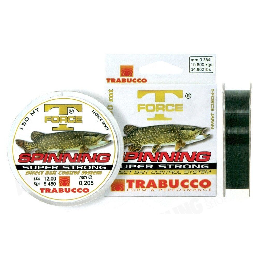 Trabucco T-Force Spinning Pike 150m Monofilament Misina