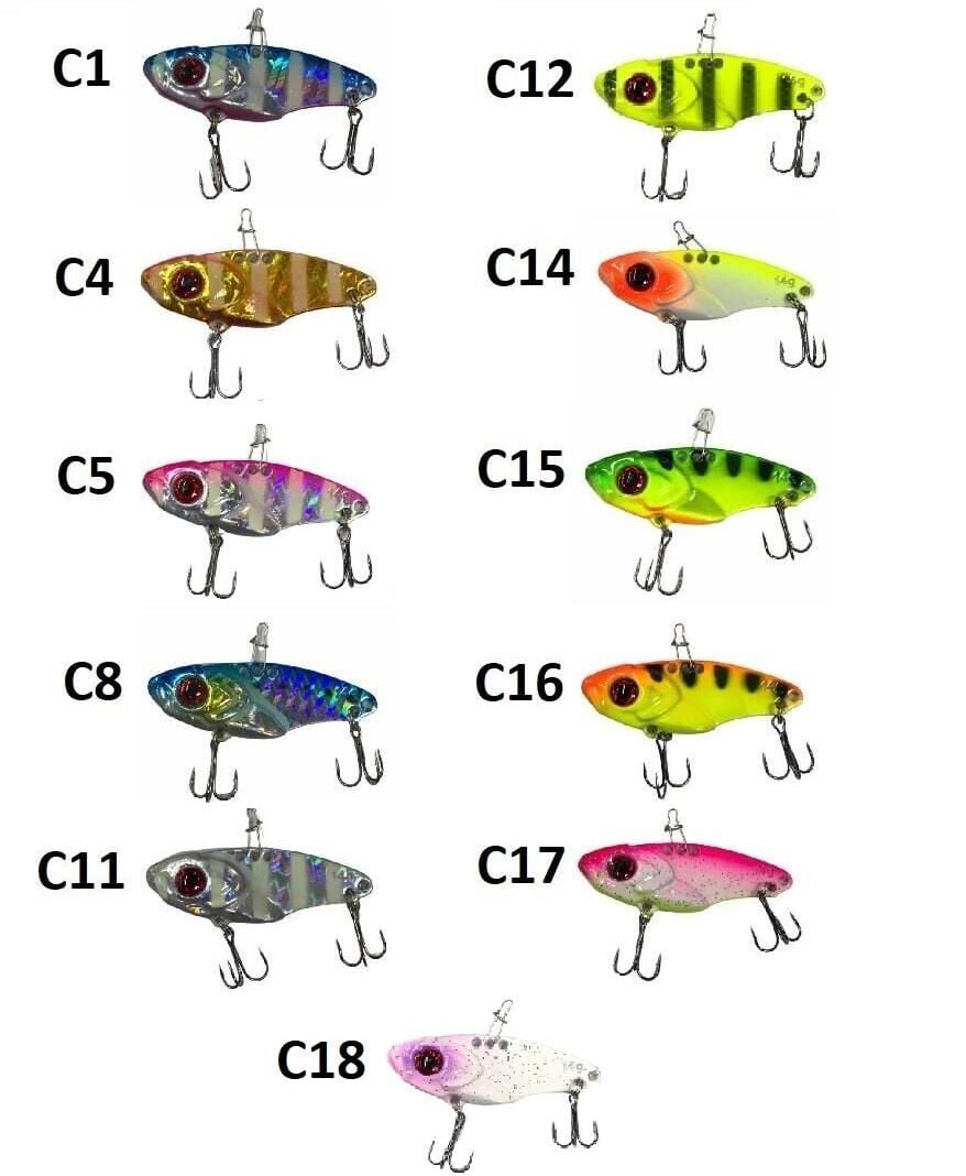 Powerex 3D Vib Blade 3.5cm 5gr Vibrasyon Jig Yem