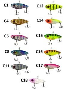 Powerex 3D Vib Blade 3.5cm 5gr Vibrasyon Jig Yem