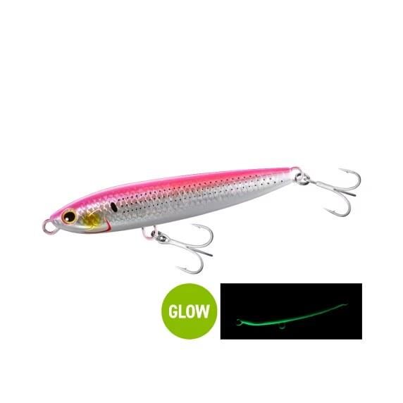 Shimano Exsence Galaslide 95F 95mm 14gr Su Maket Balık 003 Pink Silver