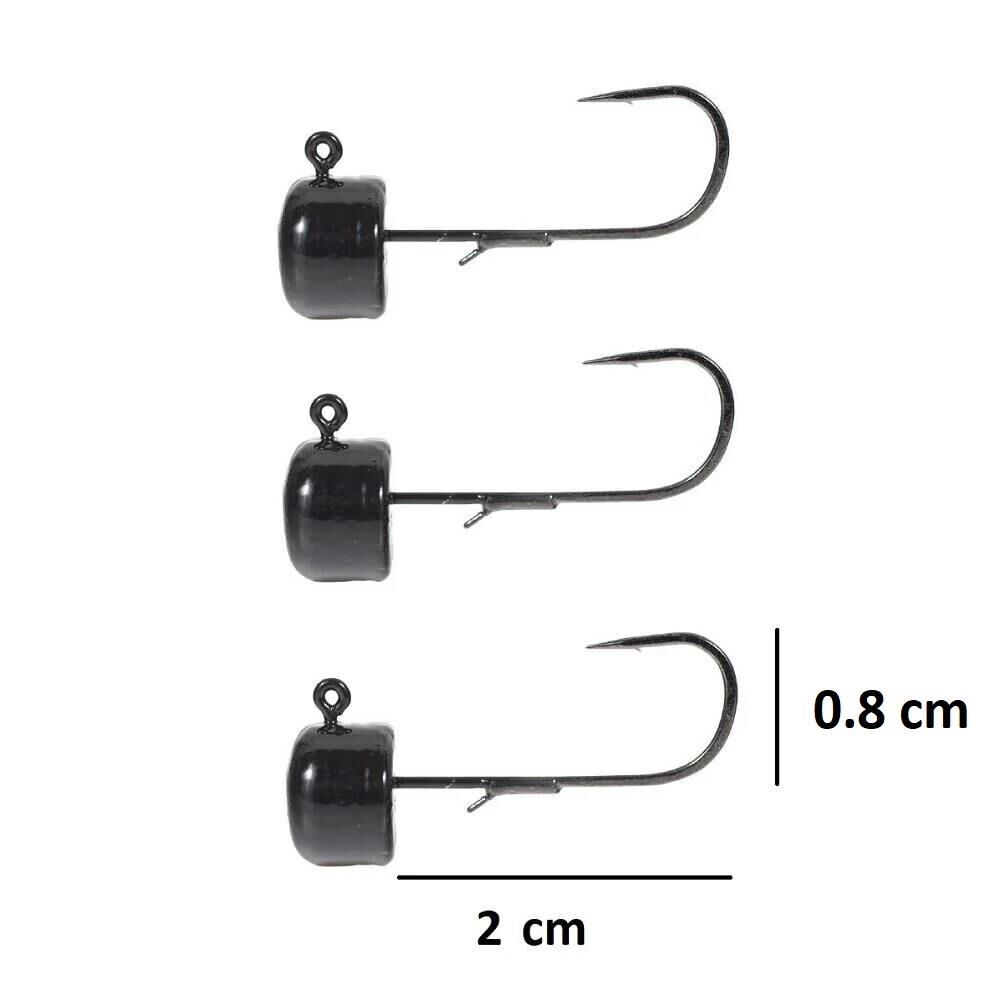 Ryuji Drop Jig Head Zoka 3gr No:4  3 Adet