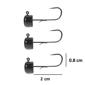Ryuji Drop Jig Head Zoka 3gr No:4  3 Adet