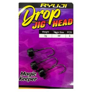 Ryuji Drop Jig Head Zoka 3gr No:4  3 Adet