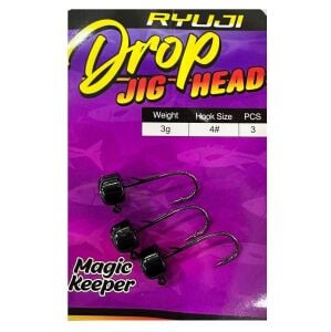 Ryuji Drop Jig Head Zoka 3gr No:4  3 Adet