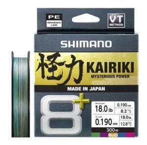 Shimano Kairiki 8+ 300 Mt 0.19mm İp Misina Multi Color