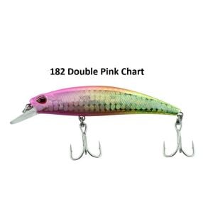 Fujin Ziggy 7cm 9.6gr Sinking 60-150cm LRF Maket Balık 182 Double Pink Chart