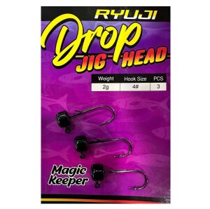 Ryuji Drop Jig Head Zoka 2gr No:4  3 Adet