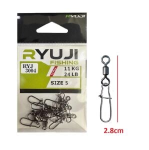 Ryuji RYJ 3004 No:5 Klipsli Fırdöndü (10 Adet)