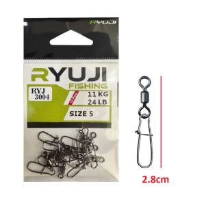Ryuji RYJ 3004 No:5 Klipsli Fırdöndü (10 Adet)