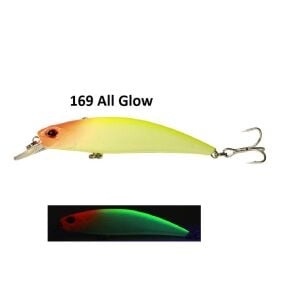 Fujin Ziggy 7cm 9.6gr Sinking 60-150cm LRF Maket Balık 169 All Glow