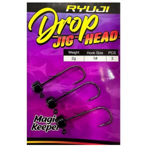 Ryuji Drop Jig Head Zoka 2gr No:1  3 Adet