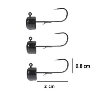 Ryuji Drop Jig Head Zoka 1.5gr No:4  3 Adet