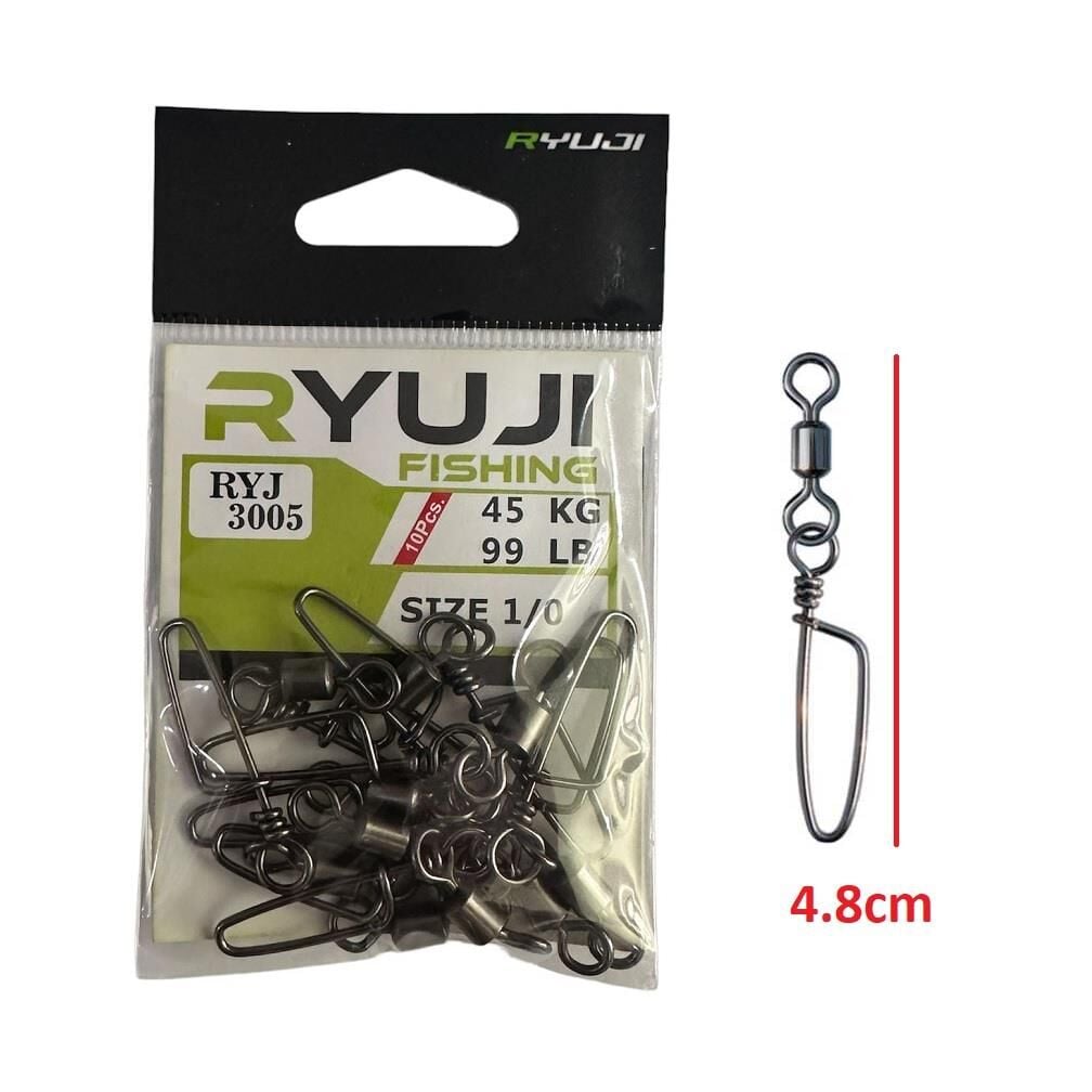 Ryuji RYJ 3005 No:1/0 Klipsli Fırdöndü (10 Adet)