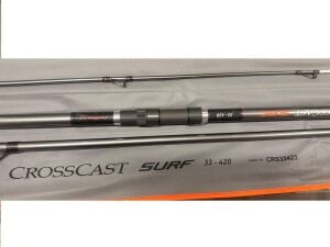 Daiwa Crosscast CF 420cm 100-225gr Tubular 3 Parça Surf Olta Kamışı