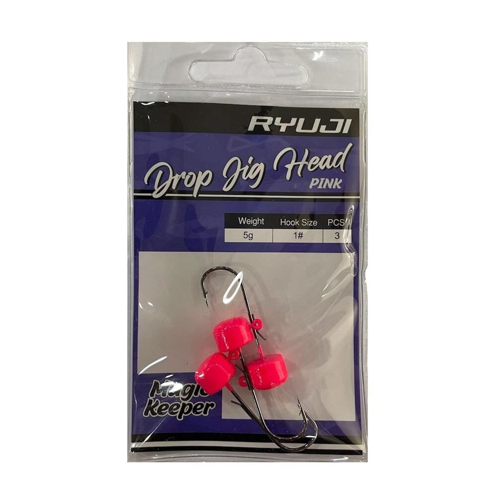 Ryuji Drop Jig Head Zoka 5gr No:1  3 Adet Pink