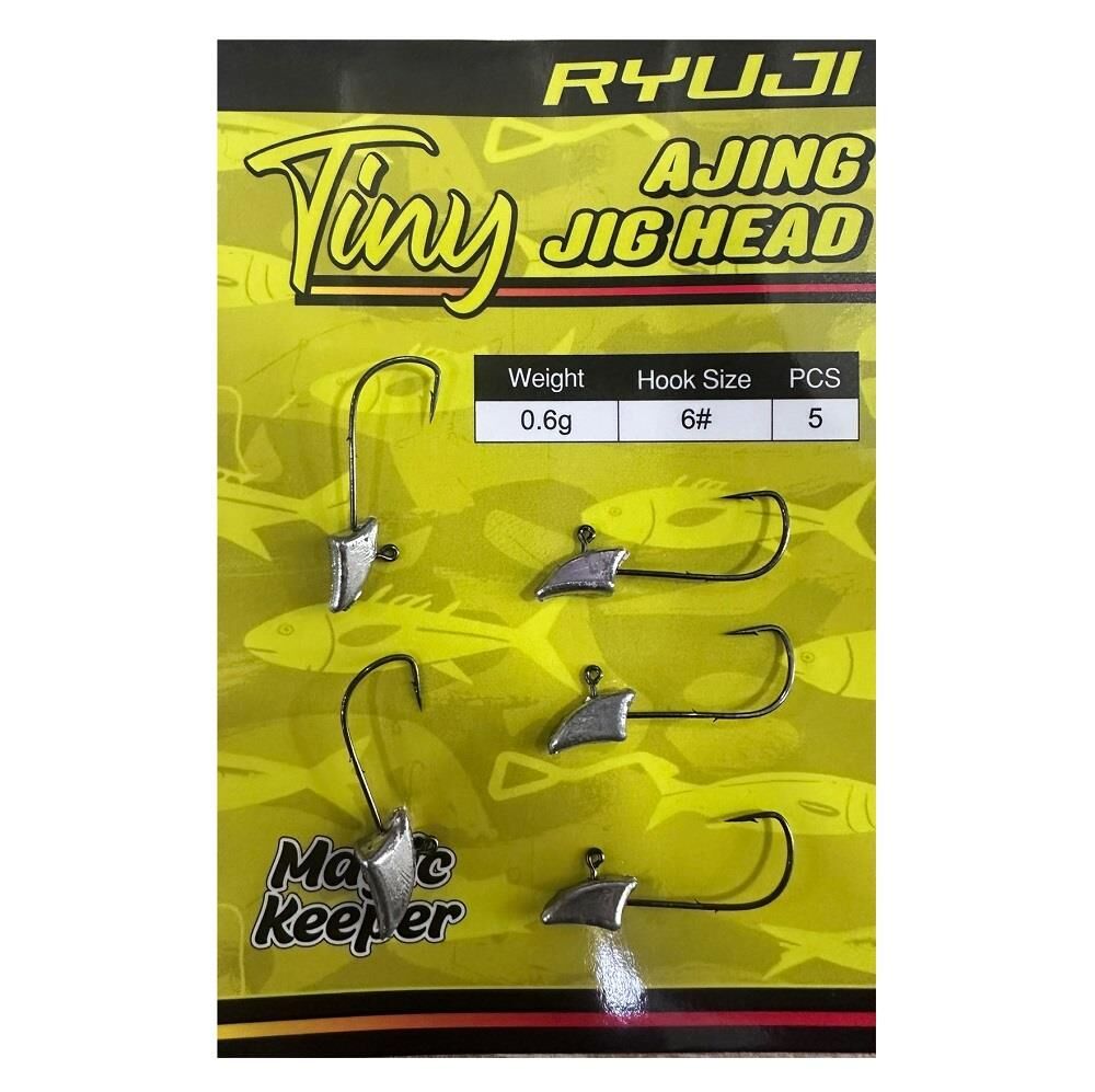 Ryuji Tiny Ajing Jig Head Zoka 0.6gr No:6 5 Adet