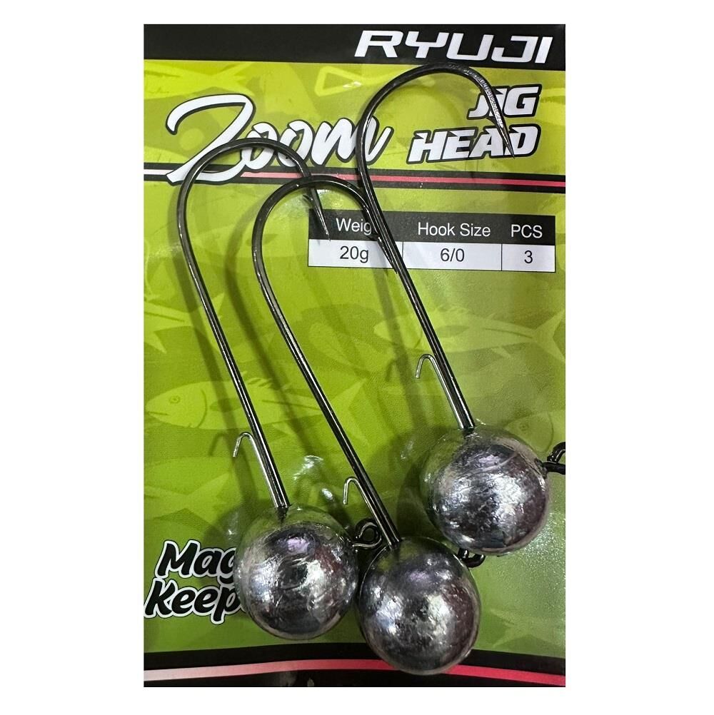 Ryuji 20gr İğne No:6/0 Zoka Jighead 3 Adet